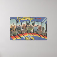 Roswell, New Mexico - Große Briefmarkenszenen