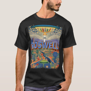 Roswell New Mexico Nm Außerirdisches Zusammentreff T-Shirt