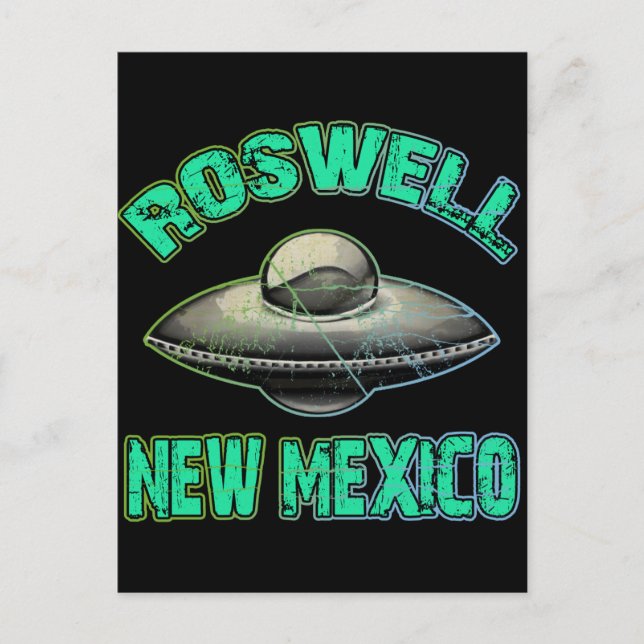 Roswell, New Mexico Postkarte (Vorderseite)
