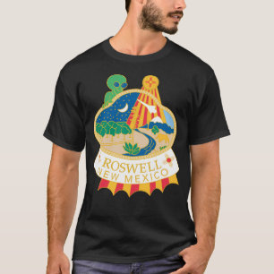 Roswell New Mexico Stadtwappen T-Shirt