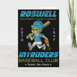 Roswell Nm Intruders Minor League Baseball Team T Karte