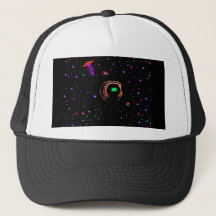 Roswell Red UFO Spacewalk - Baseball Hat
