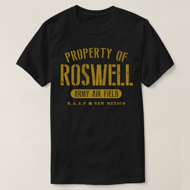 Roswell T-Shirt (Design vorne)