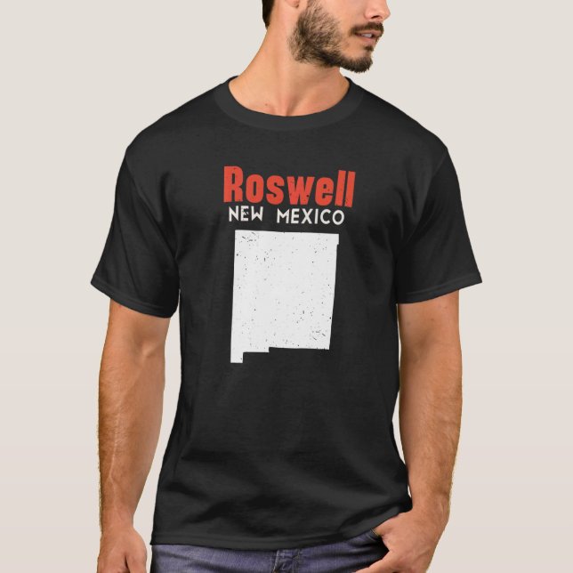 Roswell USA State America Travel New Mexican New M T-Shirt (Vorderseite)