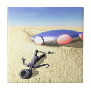 Roswell wie UFO-Abbruchsfliese Fliese