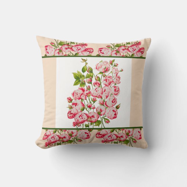 Rosy Abundance auf einem Kissen (Vorderseite)