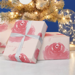 Rosy Geschenkpapier