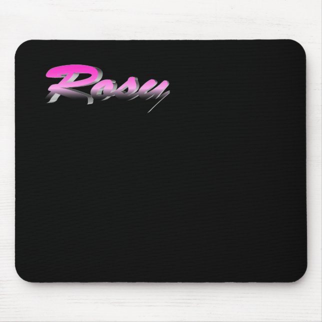 Rosy-Mauspad Mousepad (Vorne)