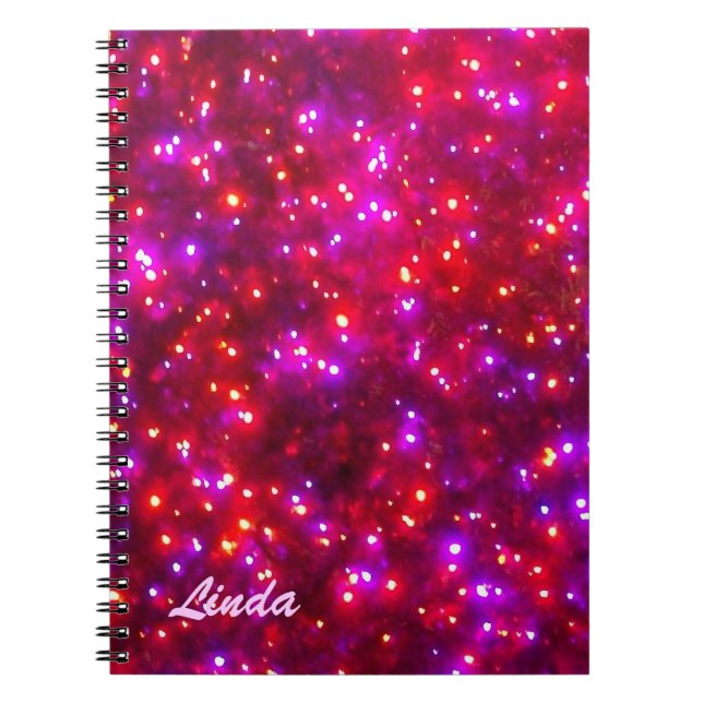 'Rosy Sparkle' Notebook/Journal Notizblock (Vorderseite)