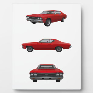 Rot 1968 Chevelle SS: Fotoplatte