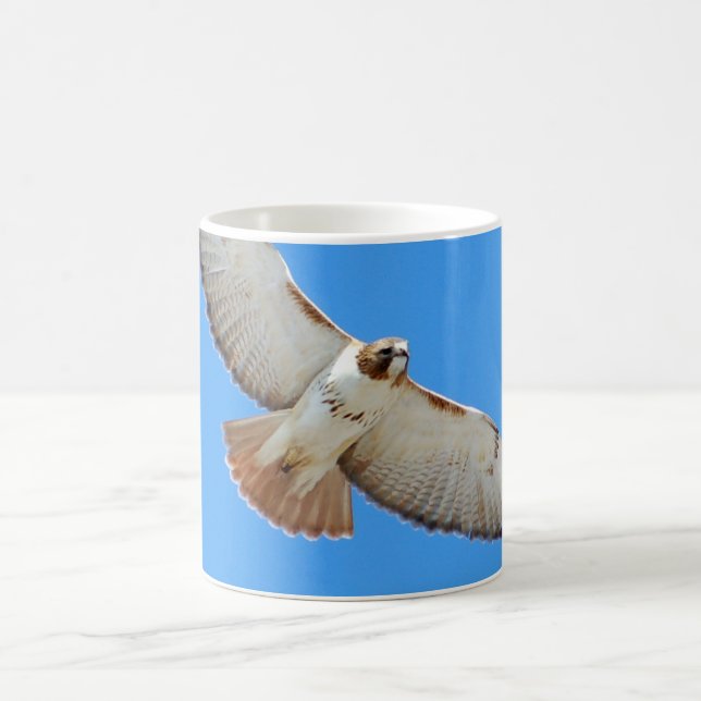 Rot-Angebundene Falke-Tasse Kaffeetasse (Mittel)