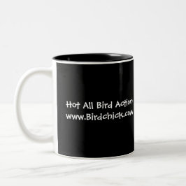 Rot-angebundene Falke-Tasse Zweifarbige Tasse