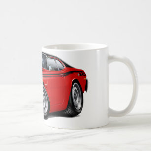 Rot-Auto 1970-74 des Staubtuch-340 Kaffeetasse