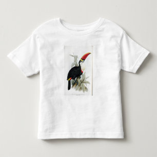 Rot-Berechnetes Toucan, von 'einer Monographie des Kleinkind T-shirt