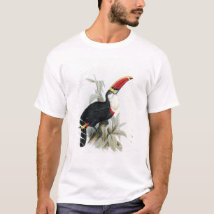 Rot-Berechnetes Toucan, von 'einer Monographie des T-Shirt