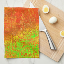 Rot bis Limon mit Grooves und gemaschter Farbe