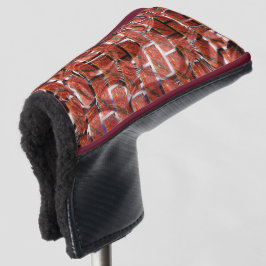 Rot, Blasen auf Gitter oder Ziegeleffekt, Helligke Golf Headcover