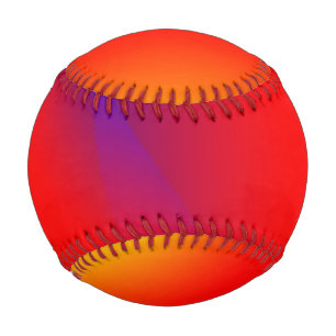 Rot blau gelb abstrakt farbenfroh benutzerdefinier baseball