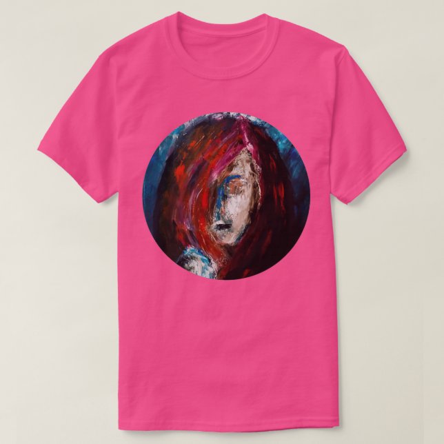 Rot Blau T-Shirt (Design vorne)