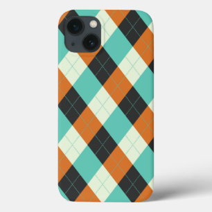 Rot, Blau und Creme-Raute Case-Mate iPhone Hülle