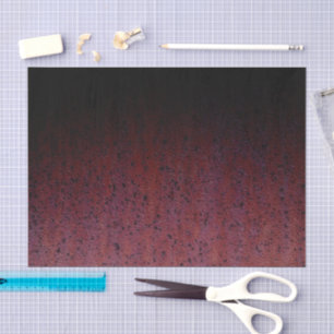 Rot Braun Schwarz Ombre Rost Metall Patina Seidenpapier