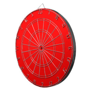 Rot Dartscheibe