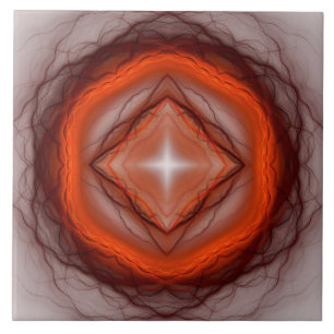 Rot empfindliche Form Fliese