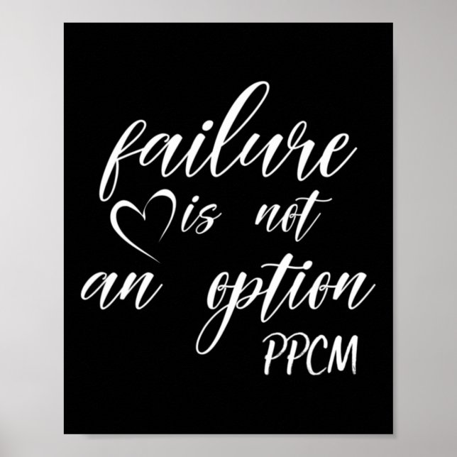 Rot - Fehler nicht und Option ppcm Poster (Vorne)