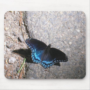 Rot gefleckter Admiral Schmetterling Mousepad