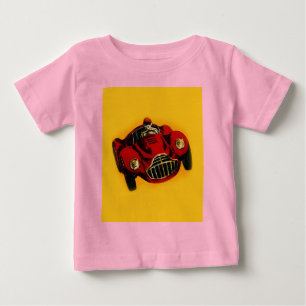 Rot Gelb Alt Auto Rennwagen Baby T-shirt