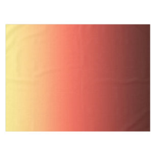 Rot gelb Ombre . Tischdecke