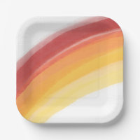 Rot-Gelb-Orange-Regenbogen Geburtstag