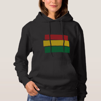 Rot, Gelb und Grün Hoodie