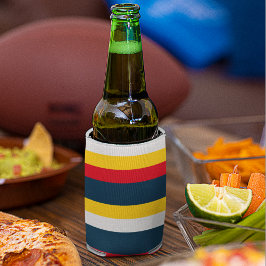 Rot-gelbe Uniform Streifen Dosenkühler