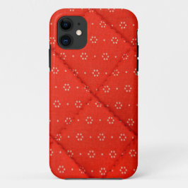 Rot gequilt Case-Mate iPhone hülle