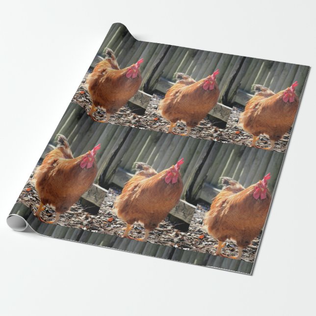 Rot Geschenkpapier (Ungerollt)
