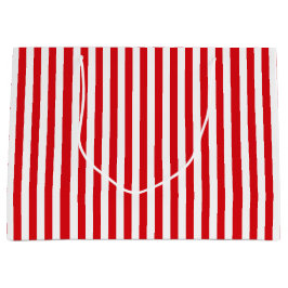 Rot gestreift große geschenktüte