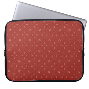 Rot Golden Zinnia Sun Laptopschutzhülle