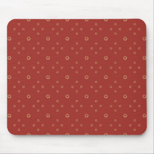 Rot Golden Zinnia Sun Mousepad