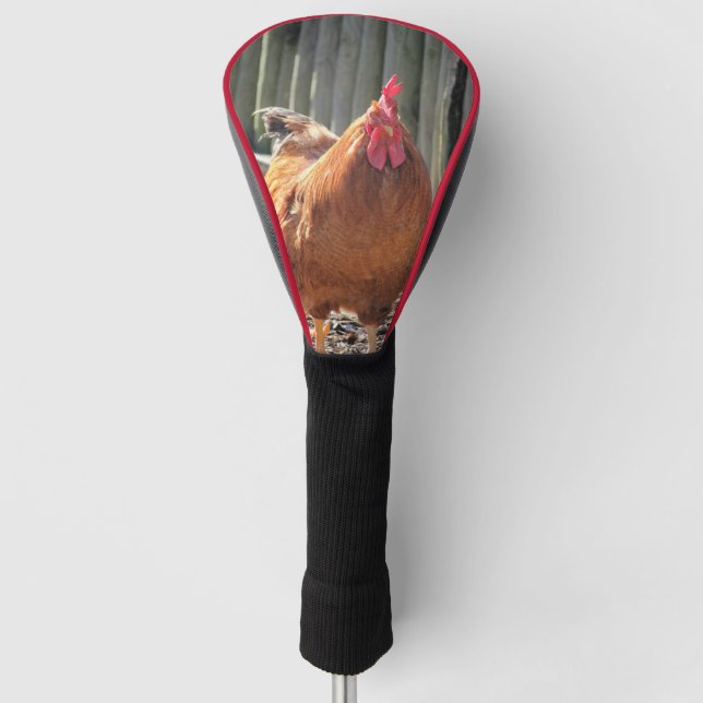 Rot Golf Headcover (Vorderseite)