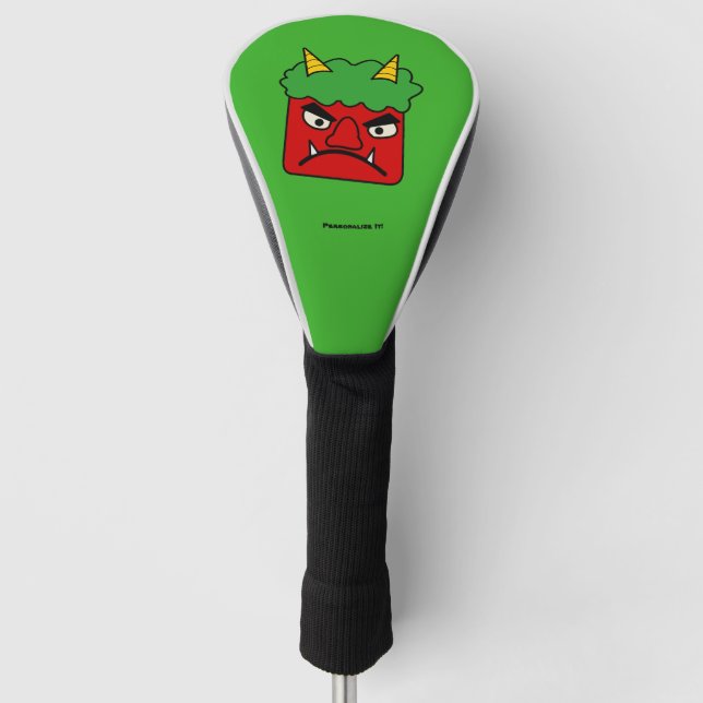 Rot Golf Headcover (Vorderseite)