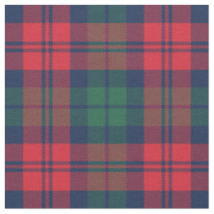 Rot Grün Navy Tartan Karo Weihnachten Stoff