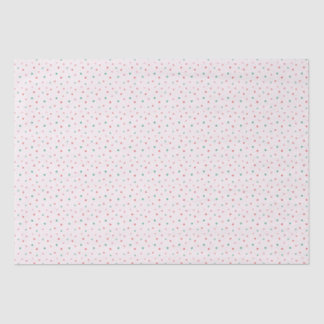 Rot, Grün und Rosa Polka Docht Weihnachtsmuster Seidenpapier