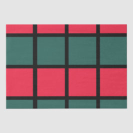 Rot-grüner schwarzer Karton Seidenpapier