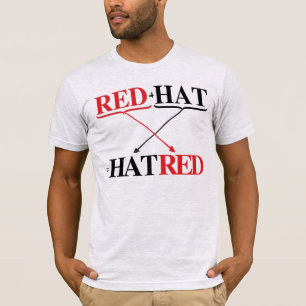 ROT HAT = GESCHATTET T-Shirt