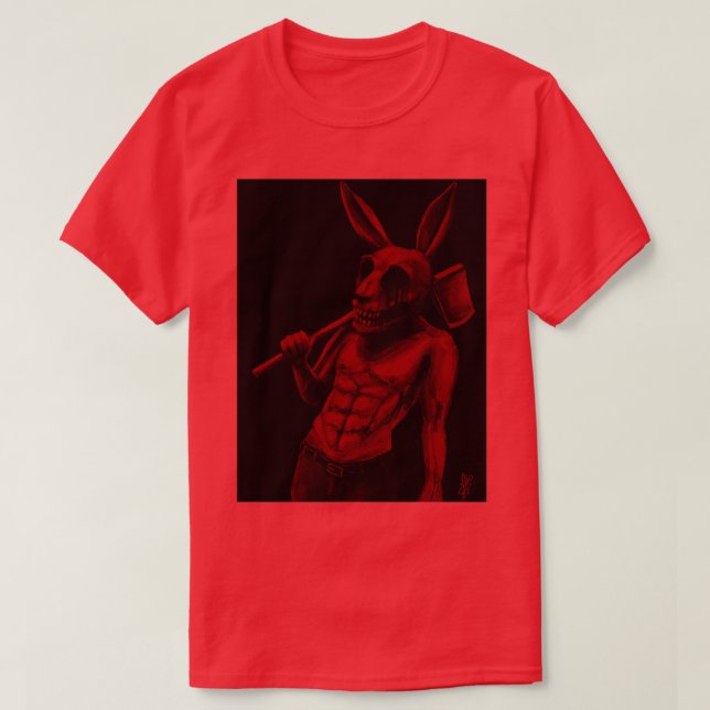 Rot hell T-Shirt (Design vorne)
