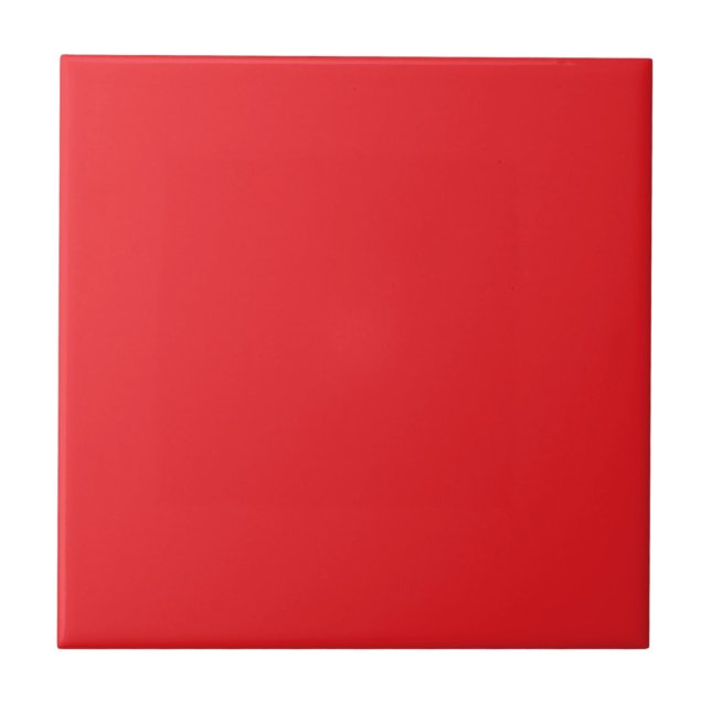 Rot, hellrot, Uni-Farbe Fliese (Vorderseite)