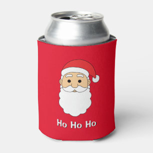 Rot Ho Ho Ho Weihnachtsmann Frohe Weihnachten Fami Dosenkühler