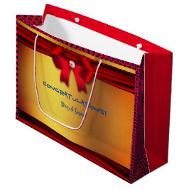 Rot - Hochzeitsfeier & noch mehr - Große Geschenkt Geschenktüte