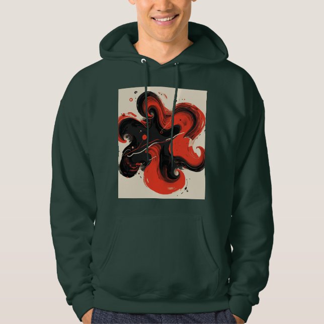 rot hoodie (Vorderseite)